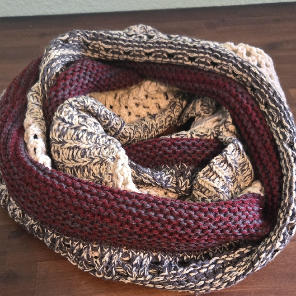 Cozy Multicolor Knit Scarf